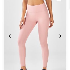 Fabletics High-waisted PowerHold 7/8 Rosebloom L